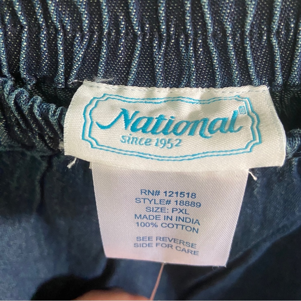 National Tiered Denim Skirt NEW size XLP - Picture 4 of 6
